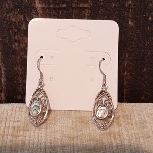925 Silver French Wire Drop Earrings